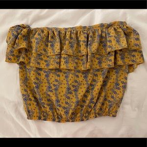 Cherish Floral Tube Top Size XS